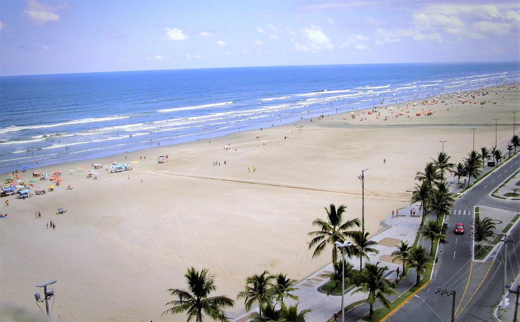 Apartamento Frente Ao Mar Em Praia Grande Daire Praia Grande  Dış mekan fotoğraf