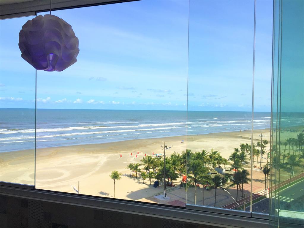 Apartamento Frente Ao Mar Em Praia Grande Daire Praia Grande  Dış mekan fotoğraf